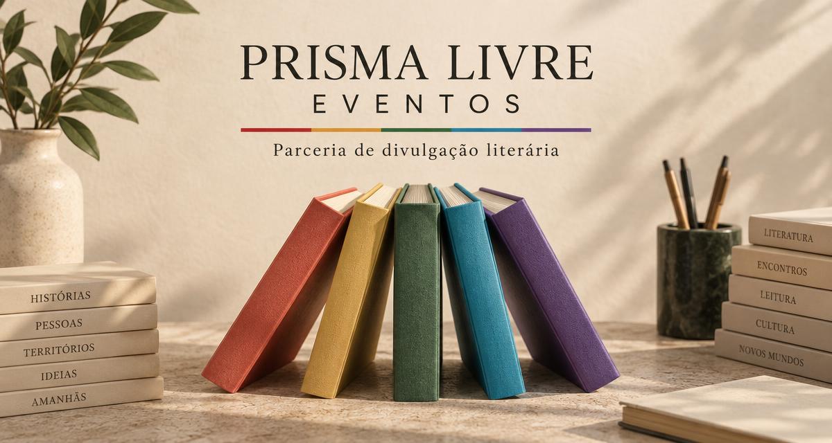 Prisma Livre Eventos, parceria de divulgação literária